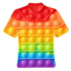 Fidget Silicone Relief Stress Push Bubble …